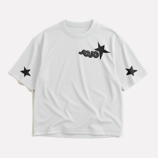 Jstar White Sleeve Tee